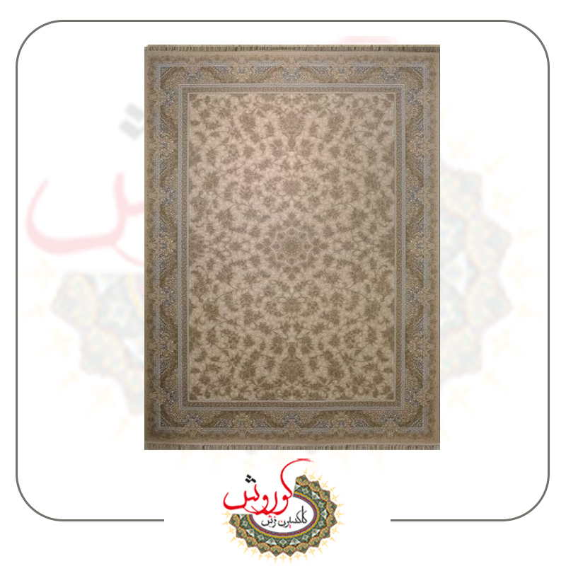 67 فرش ماشینی مدرن کرم